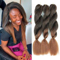 Wholesale SyntheticJumbo Braiding Hair Extension Yaki Fiber African Soft Kinky Straight Vixen Crochet Bundles
