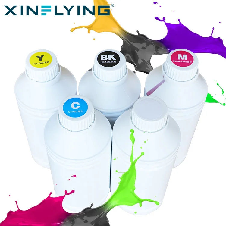 XinFlying Cheap Digital Inkjet DTF Ink White Dtf Transfer Film Ink for T-shirt Printing