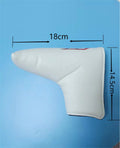 Custom Logo PU Leather Embroidery Golf Putter Head Cover Factory Price Blade Golf Club Headcover