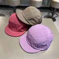Bulk Orders OEM Multi-Panel Outdoor Camping Hat Waterproof Nylon Cap for Sports Runners 100% Polyester Plain Blank Camp Cap