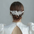 Handmade Women's Wedding Hair Comb Floral Bridal Accessories Side Combs for Girls Jewelry Hair Piece