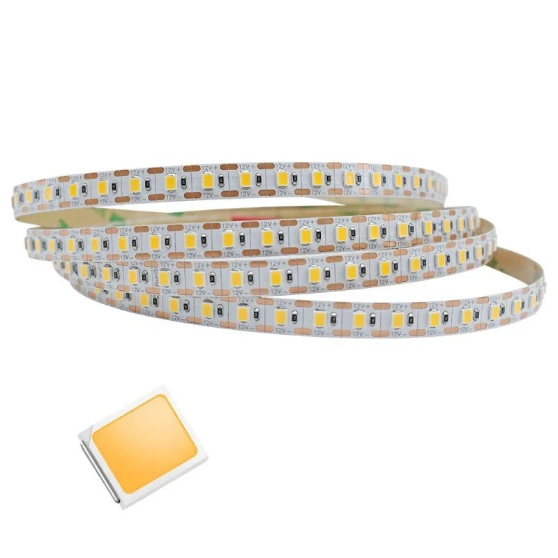 DC12V One Led Free Cutting LED Strip 120LEDs/m 8mm Pcb Single Color Aluminum Profile Light