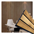 Water-Proof and Fire-Proof PS Foam Cladding Wall Panel Low-Priced Moisture-Proof Decking for Indoor Interior Wall Decoration