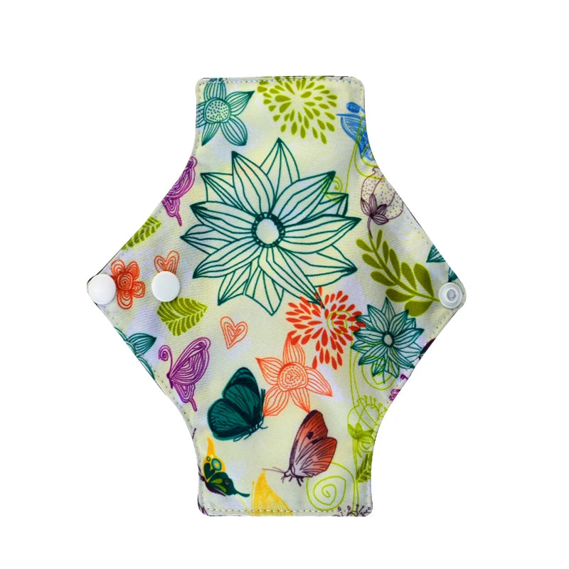 Reusable Waterproof Sanitary Organic Cloth Feminine Menstrual Pad