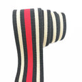 Eco-friendly Customized Printing 30mm High Stretch Elastic Trim Flat Custom Width Waistband Elastic Webbing Tape for Clothing