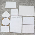 Custom Puzzle Toy Sublimation Blanks Printable Wood MDF Jigsaw Puzzle Manufacturer 25 Piece High Quality Customized Logo White
