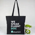 Custom Canvas Shopping Bags With Our Brand Logo Printed Supplier Cotton Tote Bag Size Black Fold Soft Canvas Tote Bags