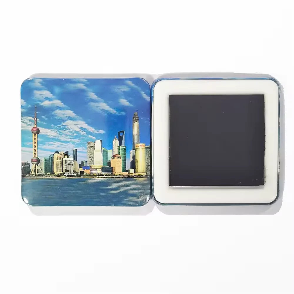 50*50mm Square Shape Custom Refrigerator Fridge Magnets