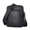 Wholesale Fashion Handmade Custom Logo Luxury Travel Crossbody Bag Handbag Genuine Leather Men's Shoulder Bag iPad Phone Wallet
