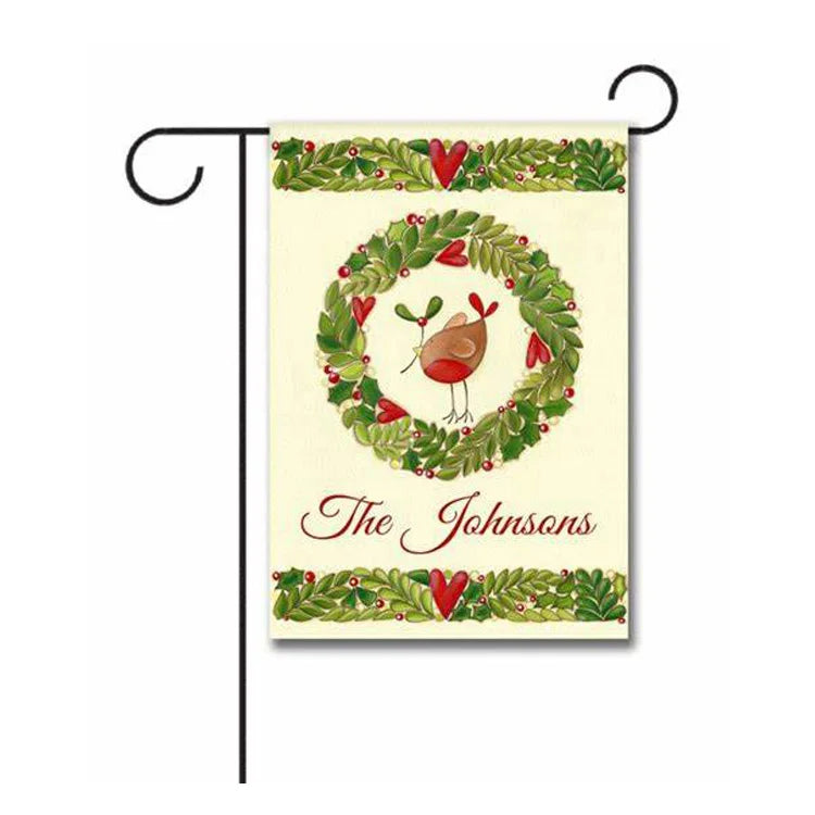 White Beige Polyester Sublimation Garden Flags 30x45cm Waterproof Sun Proof Customizable Outdoor Decorative Blanks Flag