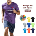 Wholesale Men Sportswear Quick Dry Sublimation Blank 100% Polyester Running Vest Custom Printing T-shirts