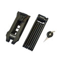 Light Duty Anti Theft Bike Foldable Lock Motorcycle Bike Lock Bicycle Folding Lock With Keys