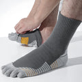 OEM Non slip Five Toe Separation Grip Socks for Men and Women Quick Drying Compression Sports Socks