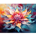 Abstract Flowers Diamond Painting Full Embroidery Picture Rhinestones 30x40cm/12x16inch Home Decor Cross Stitch Landscape Design