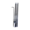Top Quality Wind Resistance Custom Full Fiberglass Teardrop Feather Rectangle Flagpole