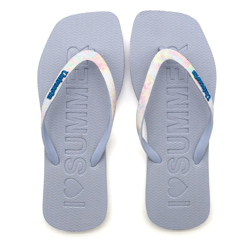 Uniseason Ladies Slipper Summer Shoes for Women Fashion Sandals Beach Slides Flip Flops for OEM