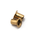 SDPSI DCT 0.4 0.6mm Brass Copper Aluminum Flat Round Head Eyelet Snap Through Hole  Hollow Tubular Rivets for Pcb