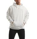 Wholesale High Quality Heavy Men Pull Over 380 Gsm White Hoodie Street Wear Unisex 100% Cotton Oversized Hoodie