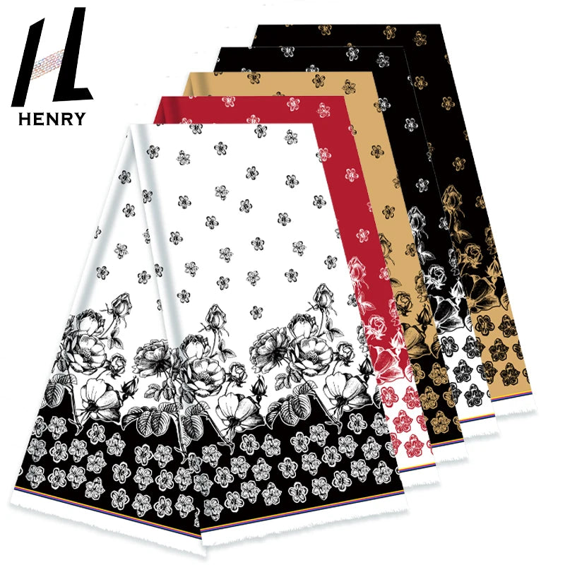 Henry Micronesia Chuuk Guam Marshall Mumu Muslim Abaya Digital Print 100% Polyester Fabric for Dress Skirt