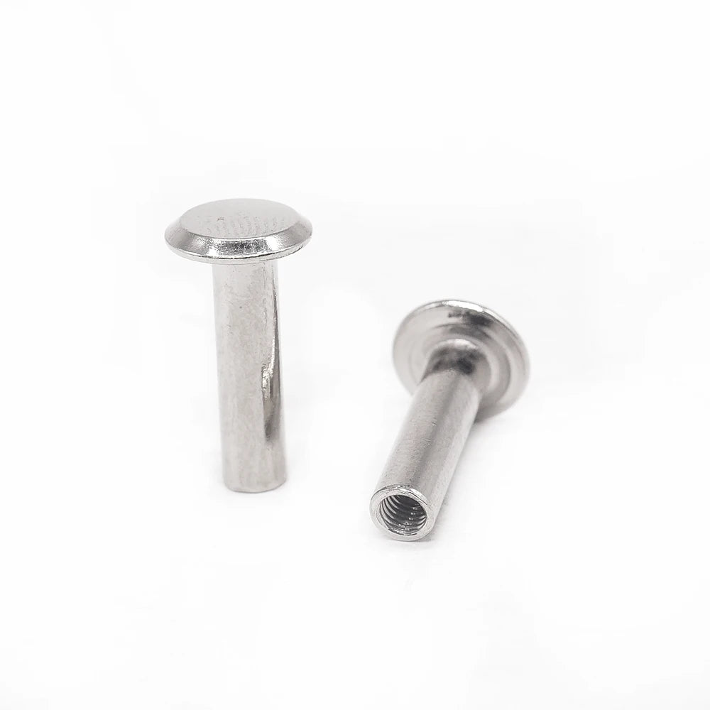 Wholesale Flat Head Hollow Rivet Blind Rivet OEM Aluminium Steel or Stainless Steel Silver White TIA Metal