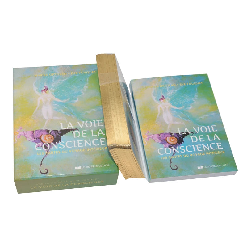 2024 Customized Glossy Lamination Gold Edges Tarot and Oracle Cards with Custom Printing