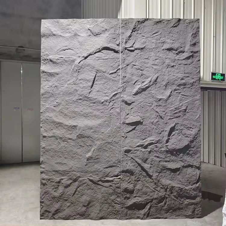 Factory Wholesale Piedra Pu Polyurethane Stone Panel Machine Pu Faux Stone Panels