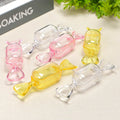 New Design Popular Food Grade Cube Acrylic Square Display Box Glass Material for Candy Display