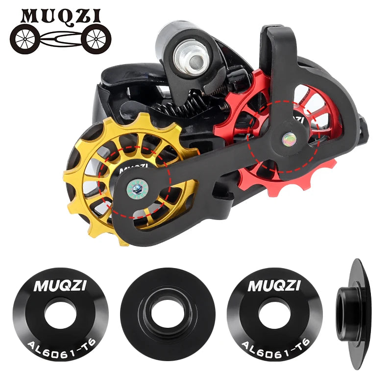 MUQZI Mountain Road Bike Transmission Guide Wheel Protection Cap 11/13/14/15/16T Jockey Wheel Protective Shell