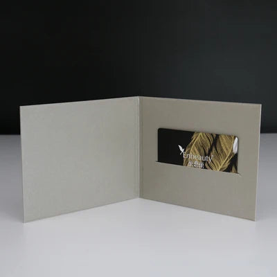 Custom Luxury Paper Cardboard Membership Gift Card Packaging Paper Box VIP Trading Credit Card Envelope Boxes