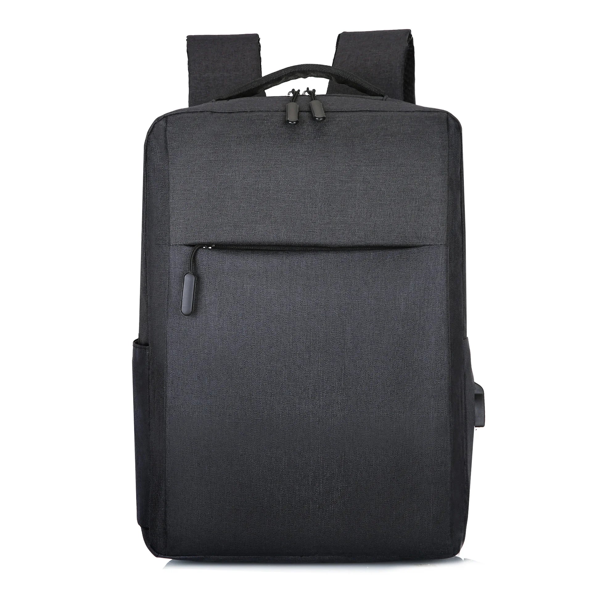Custom LOGO Business Travel Waterproof Oxford School Bag 15.6 Inch Student Laptop Backpack with USB