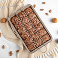 Baking Accessories Hot Selling Carbon Steel Non Stick Square Brownie Pan With Dividers Brownie Baking Pan