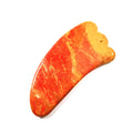 Huiying Chinese mookaite jasper facial massage gua sha tool nature stone claw board smooth edges face back foot