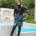 MOTIVE FORCE Newest Custom Full Body Bathing Suit Mixed Colors Fashionable Muslim Conservative Modest Swimwear for Wholesale
