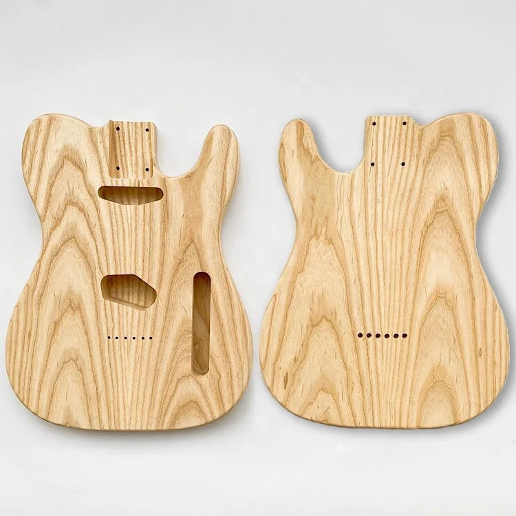 Wholesale Electric Guitar Body Blank Barrel Unfinished TL Ash Guitar Body for Tl Guitar Kits