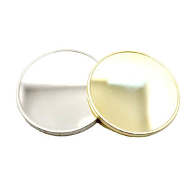 Blank Commemorative Coins with Brass Zinc Alloy Gold-Plated Die Stamped Purple Copper Brushed Surface Handicrafts