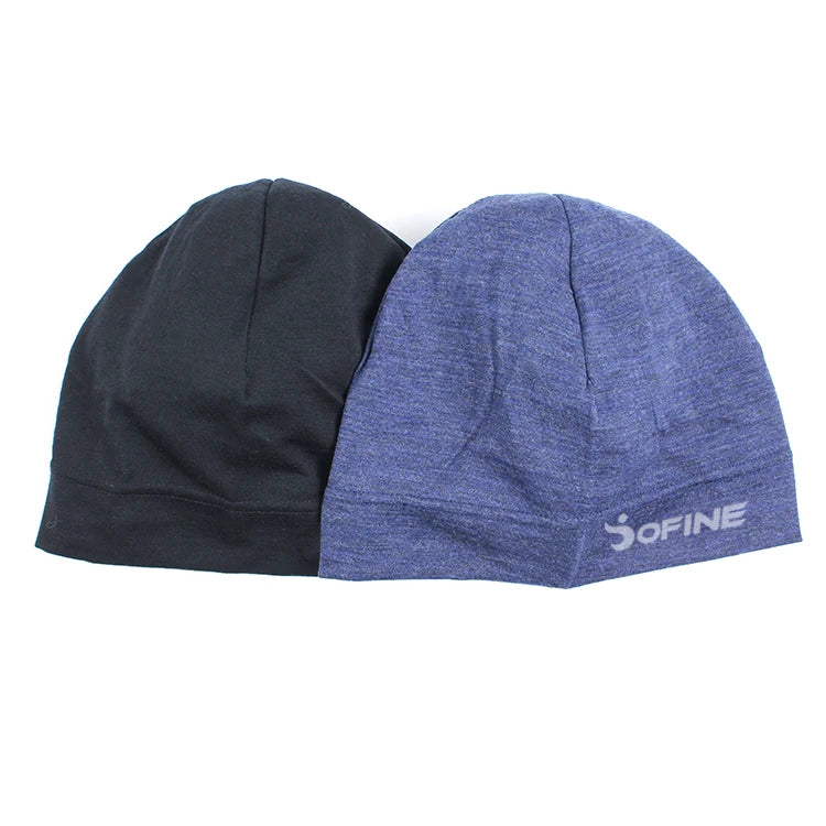 Lightweight 100% Merino Wool Sports Cap Quick Dry Running Hat Breathable Super Fine Bennie Hat for Travel for Outdoor Activities