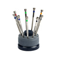 Durable 9Pcs Watchmaker Screwdriver Set Multiple Sizes Round Head Screwdriver Set Practical Watch Repair Essential Accessories