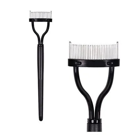 Retractable Eyelash Comb With a Portable Eyelash Separator Steel Needle Conjoined Lash
