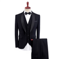 Men Suit Jacket Trousers Waistcoat Business Casual Wedding Blazers Coat Vest Pants 3 Pieces Set
