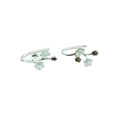 New 925 Sterling Silver Drop Earrings Classic Simple Leaf Ear Clip Classic Women's Jewelry for Weddings and Parties