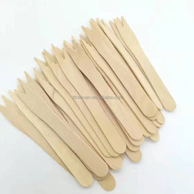 Biodegradable Disposable Party Fruit Fork Wooden Chip Fork