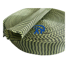 Original Factory High Modulus Kevlars Aramid Knit Carbon Fiber Braided Sleeving60mm