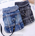 Blue Jean Dog Coat Clothes Fashion Pet Clothing Jacket Jean Jackets for Dogs