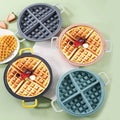New Home Oven Silicone Waffle Chocolate Baking Pastry Molds Muffin Cake Molds
