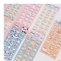 Nekoni 3D Foam Stickers Aesthetic Adhesive Decorative Decals for Animal Puffy Stickers