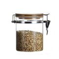 Cheap Food Storage Glass Kitchen Jar Borosilicate Glass Jars Airtight Locking Lid