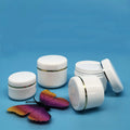 Wholesale Luxury Cosmetic White 15g 30g 50g 100g 150g 200g 250g PP Plastic Eye Cream Jar for Skin Care Cream Stock