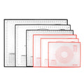Customized Non-Stick Rectangle Silicone Baking Mat 2pcs MOQ Wholesale Price for Pastry Rolling Oven Baking Tools