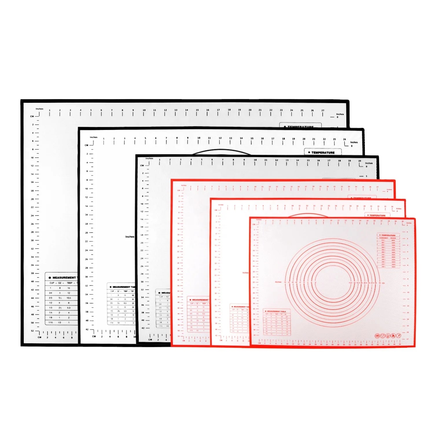 Customized Non-Stick Rectangle Silicone Baking Mat 2pcs MOQ Wholesale Price for Pastry Rolling Oven Baking Tools