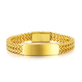 Hip Hop Fashion Bracelet Men Titanium Stainless Steel Jewelry Chain Bracelet Wholesale Mens Bracelet Cuban Chian Punk